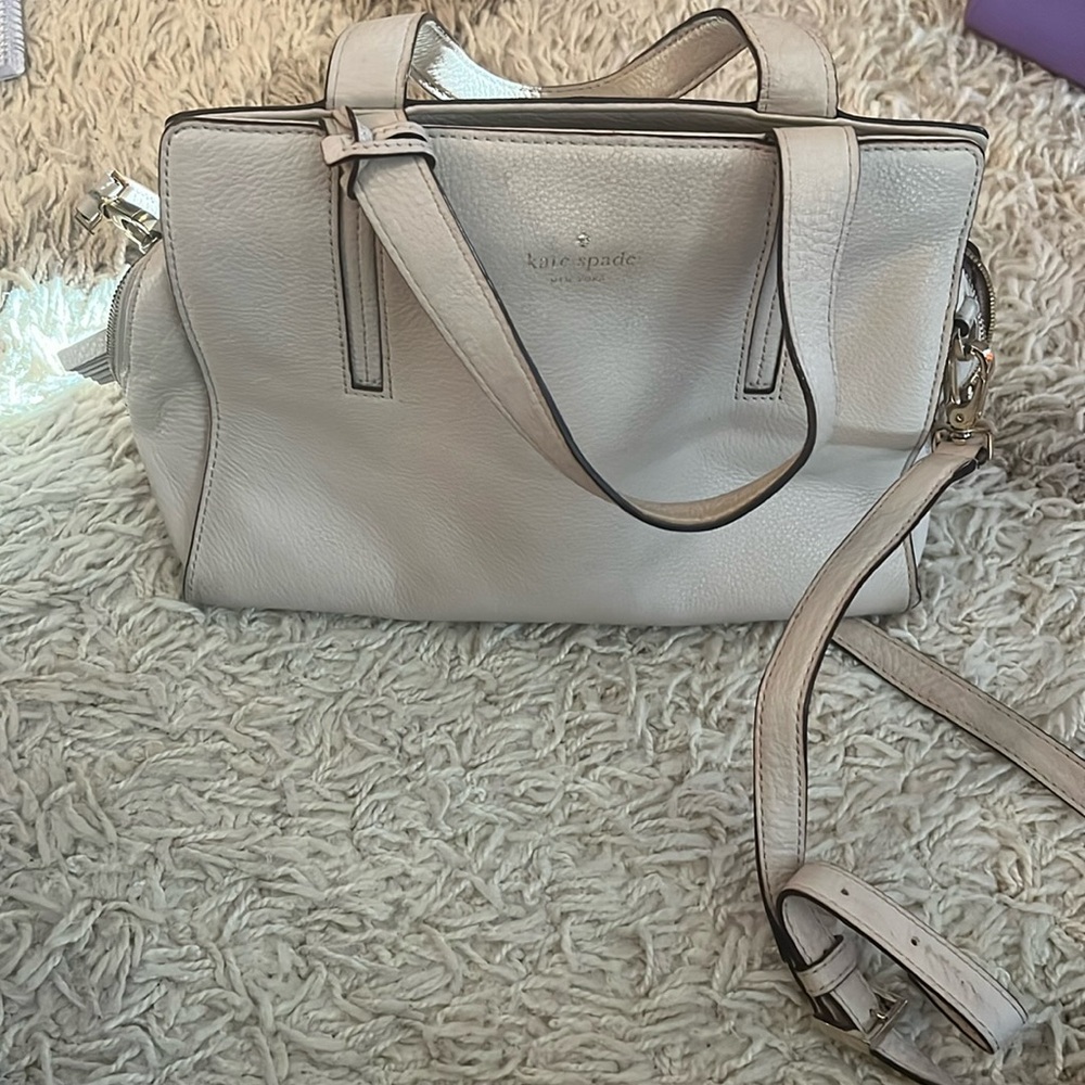 Kate Spade Top Handle with Detachable Crossbody Strap— Blush